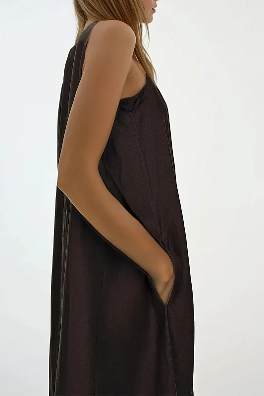 Платье-макси из льняной смеси COS Платье-макси из льняной смеси COS