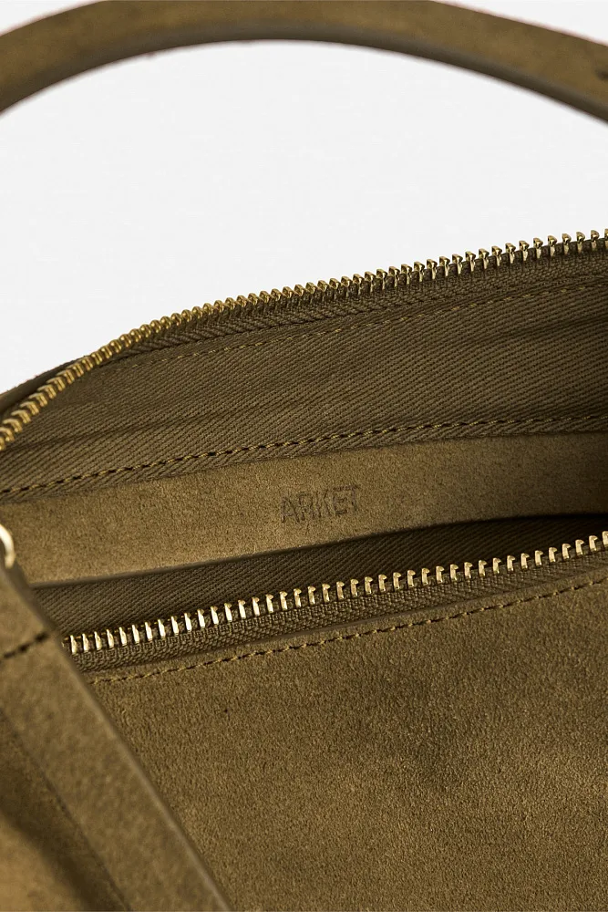 Замшевая сумка ARKET