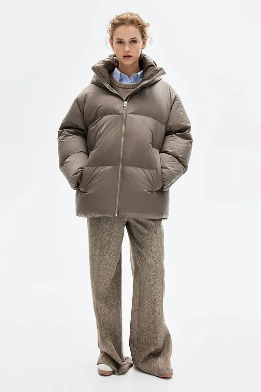 Пуховик oversize H&M Premium Selection   Пуховик oversize H&M Premium Selection