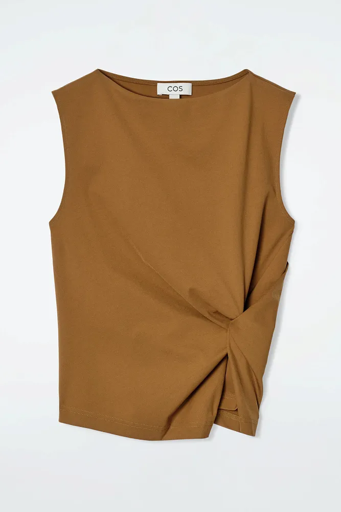 Топ с кручеными деталями COS