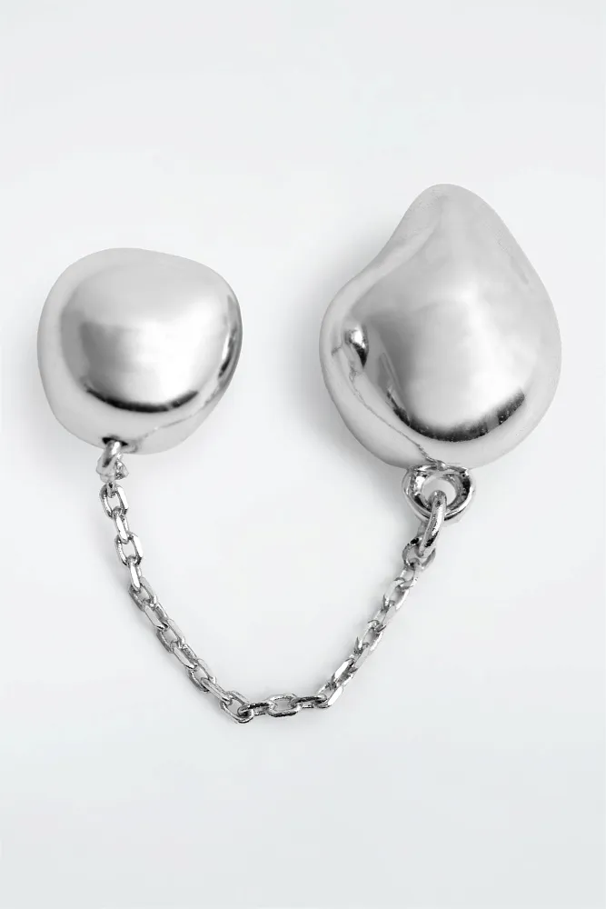 Серьги с цепочками COS