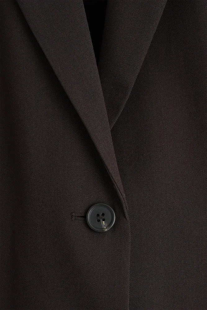 Пиджак из мериносовой шерсти COS