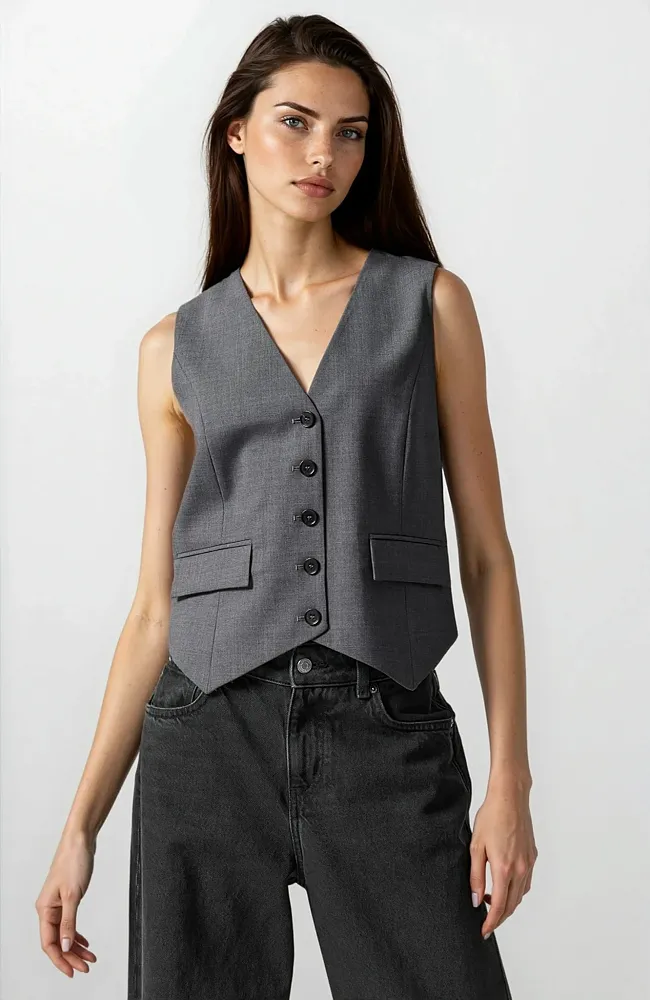 Жилет из шерсти Жилет из шерсти