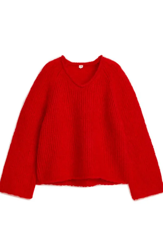 Джемпер из смесового мохера ARKET