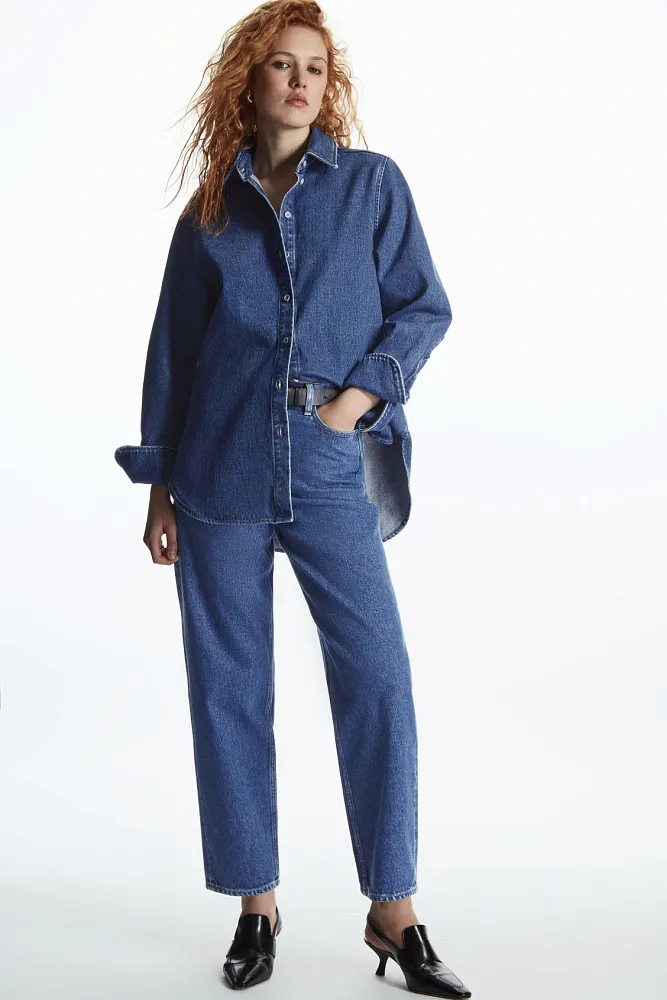 Джинсы Tapered leg COS