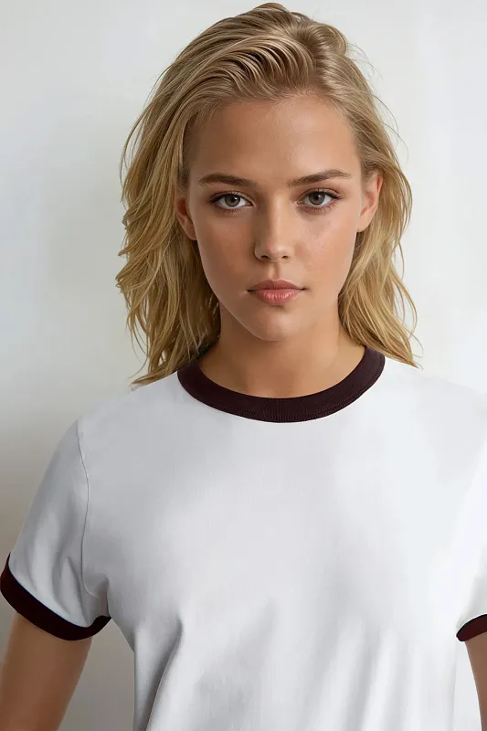 Футболка с окантовкой COS Футболка с окантовкой COS