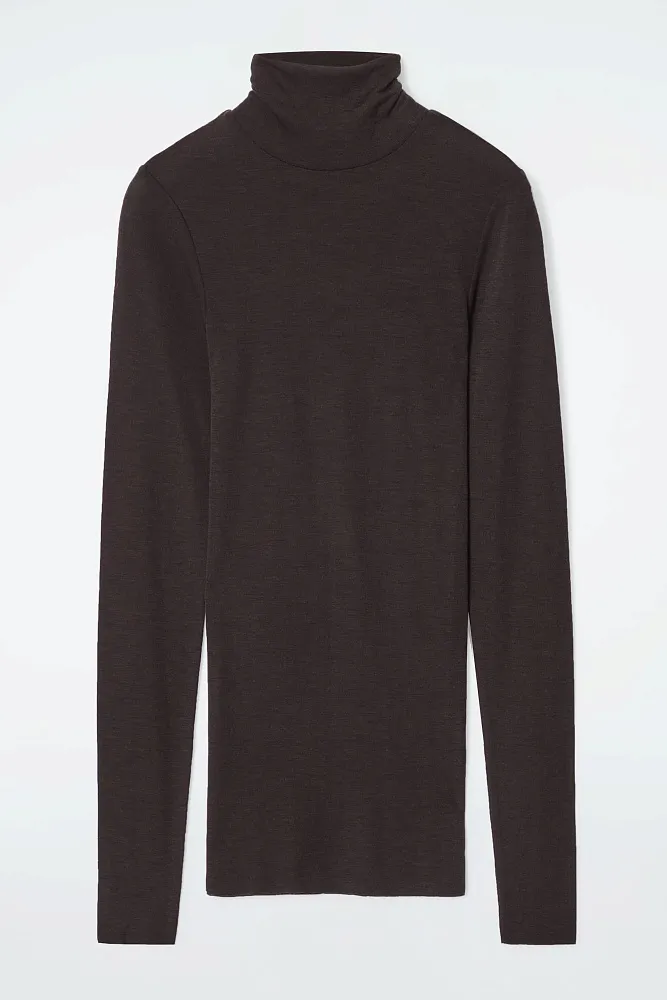Водолазка из шерсти мериноса COS
