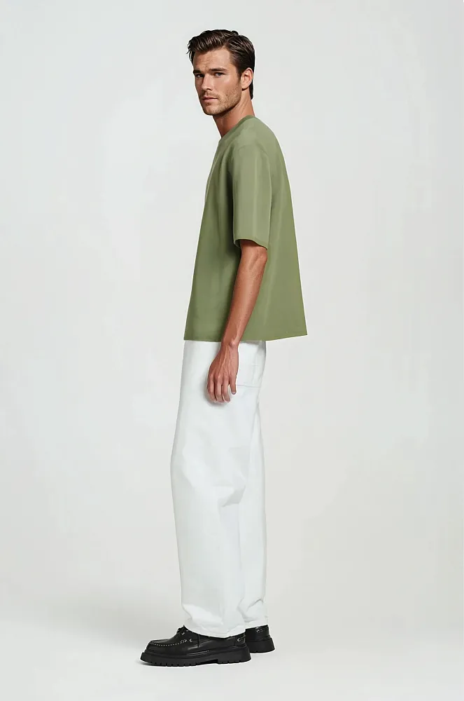 Свободная трикотажная футболка COS