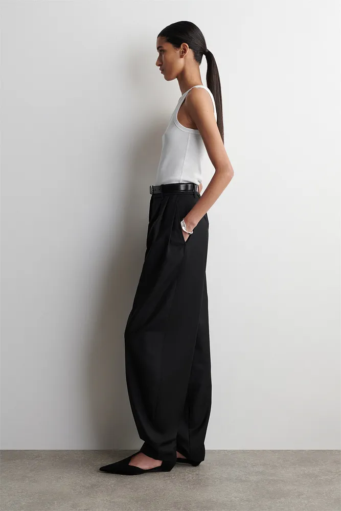 Майка в рубчик COS