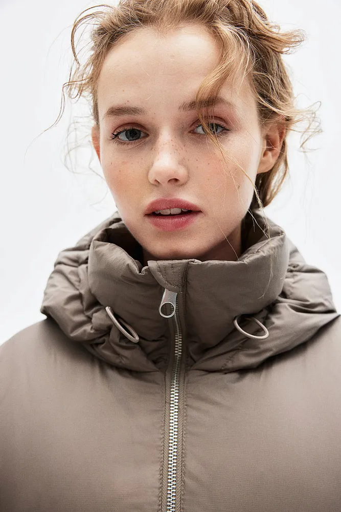 Пуховик oversize H&M Premium Selection