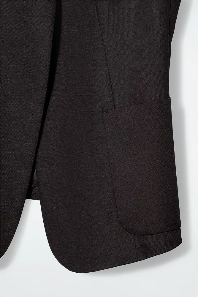 Жилет из льняной смеси с запахом COS