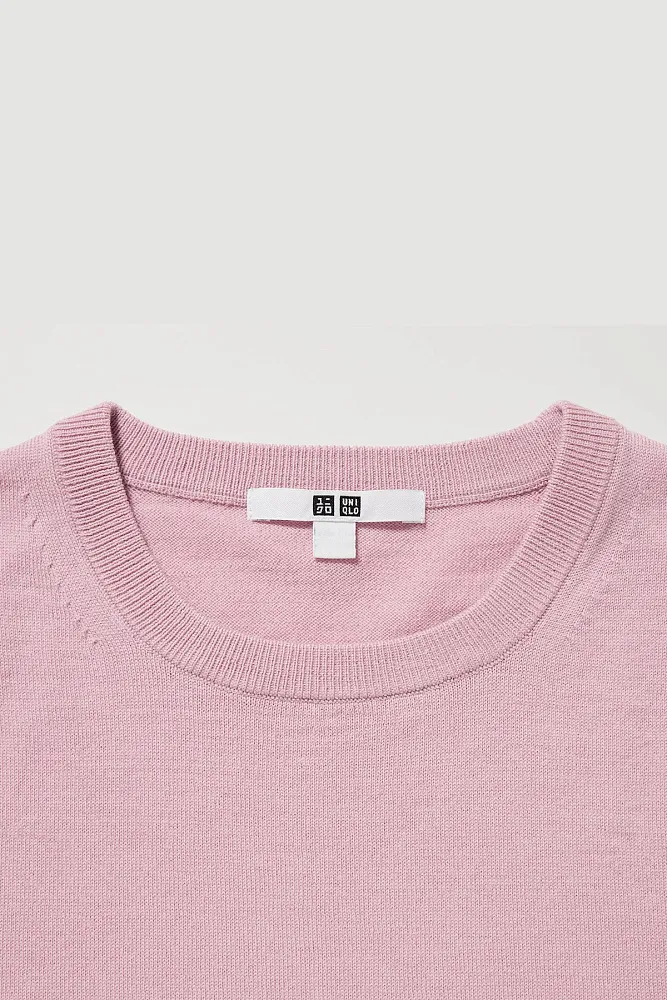 Джемпер из тонкой шерсти мериноса UNIQLO