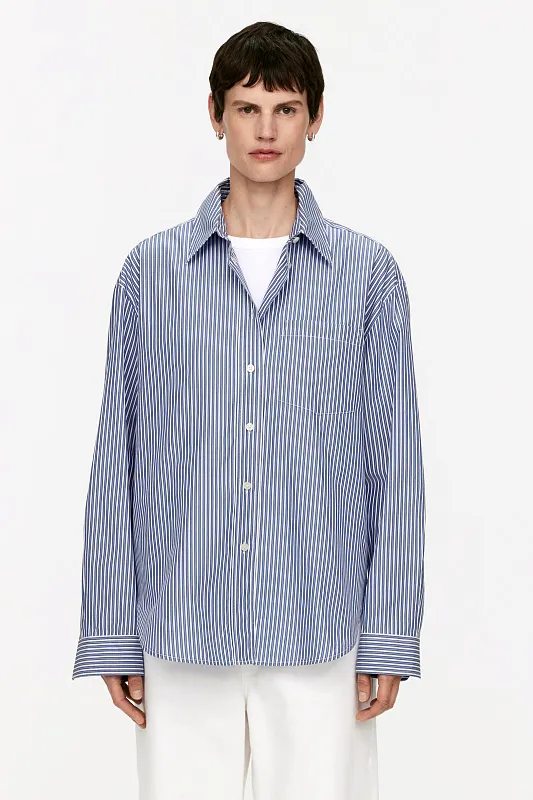 Рубашка oversize из поплина
