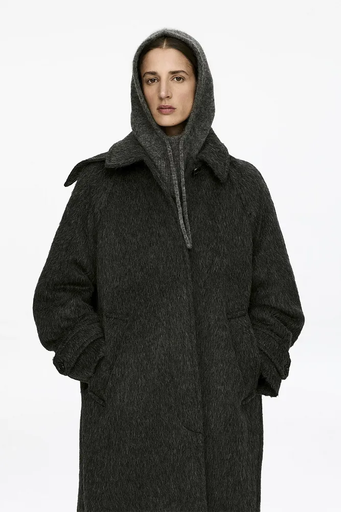 Балаклава из смеси альпаки и шерсти ARKET