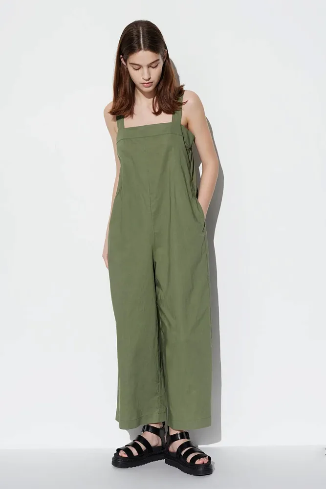 Льняной комбинезон UNIQLO