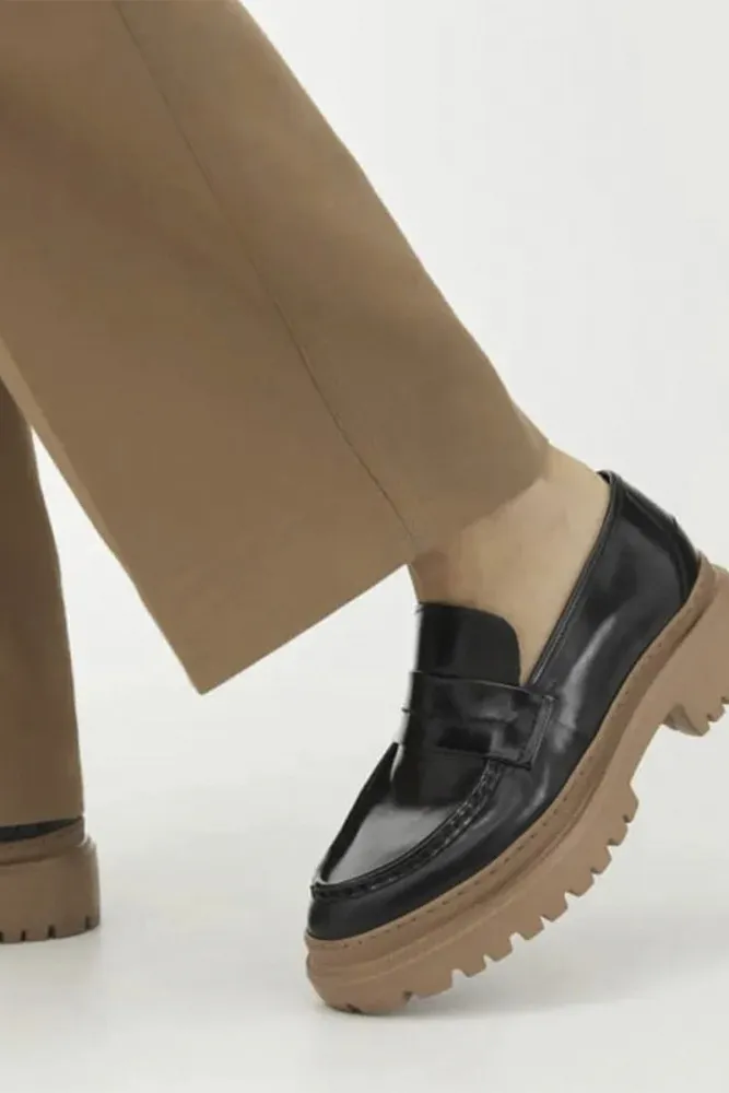 Кожаные лоферы ARKET