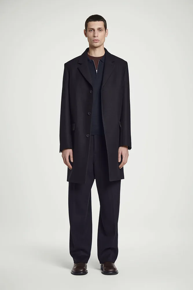 Рубашка-поло из мериносовой шерсти COS