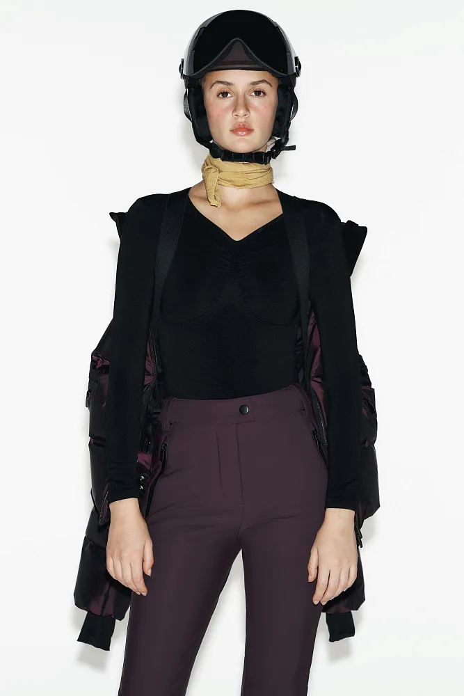 Водостойкие ветрозащитные брюки Flare ZARA