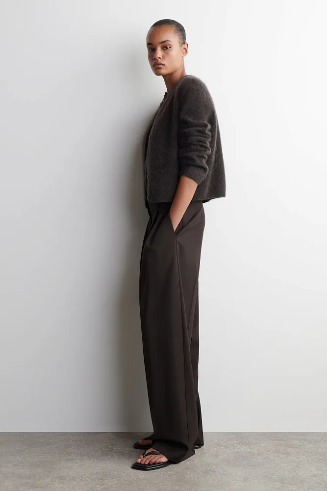 Кашемировый кардиган с начесом COS