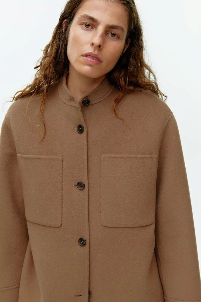 Шерстяная рубашка ARKET