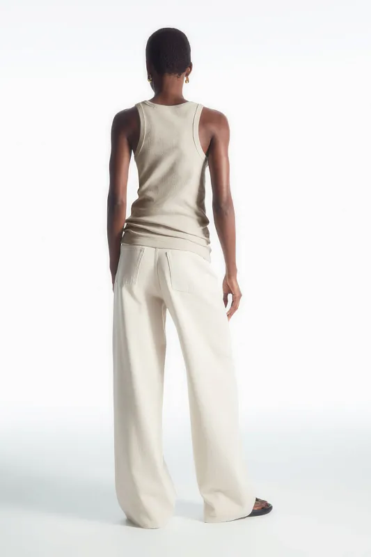 Майка в рубчик COS   Майка в рубчик COS