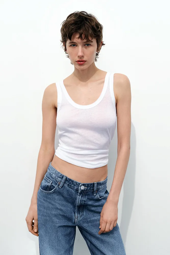 Джинсы свободного кроя ZARA