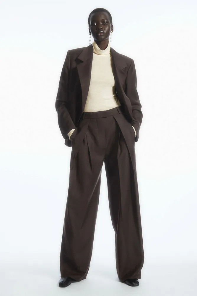 Водолазка из шерсти мериноса COS