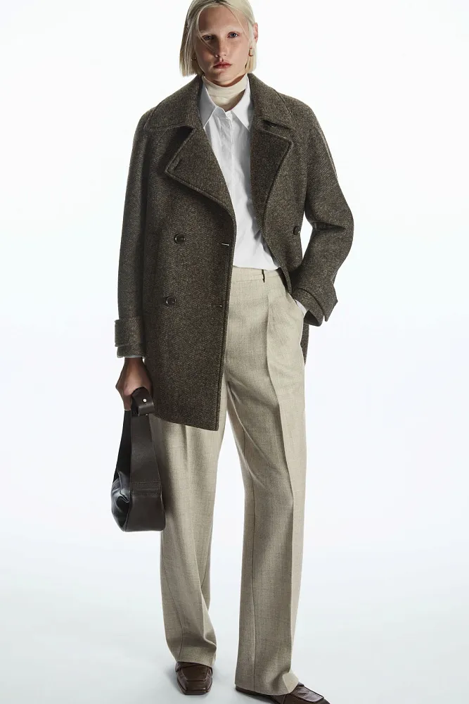 Брюки шерстяные COS