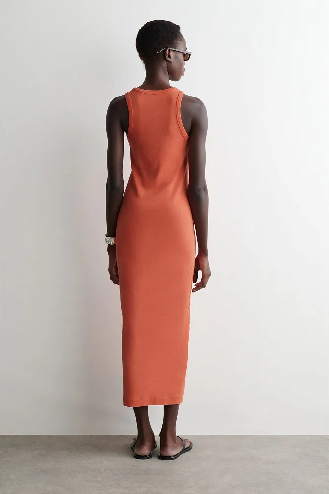 Платье-майка в рубчик COS