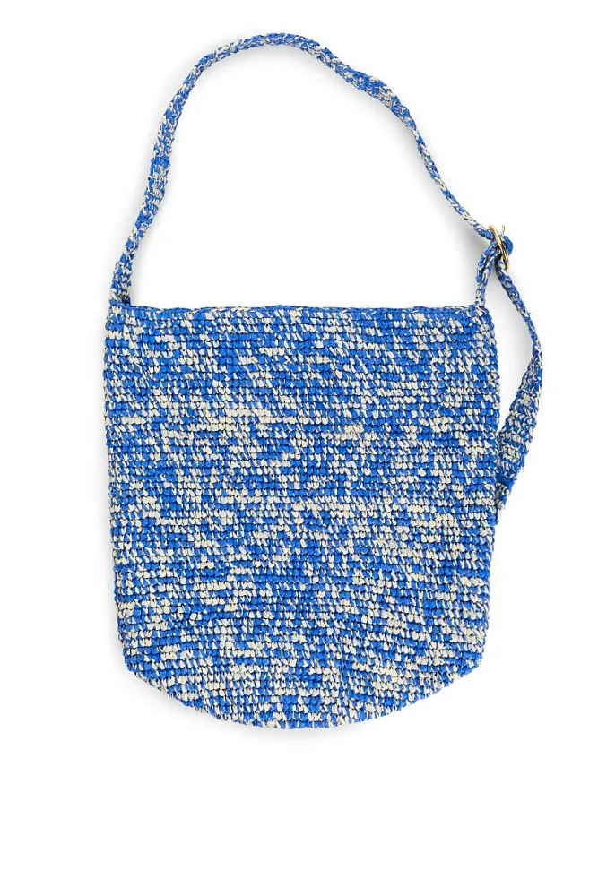 Соломенная сумка ARKET