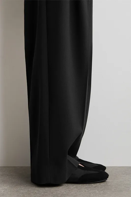 Балетки Мэри-Джейн из замши и нейлона COS Балетки Мэри-Джейн из замши и нейлона COS