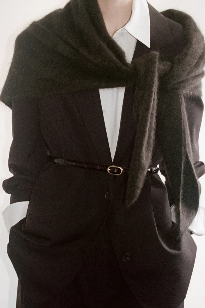 Пиджак из мериносовой шерсти COS