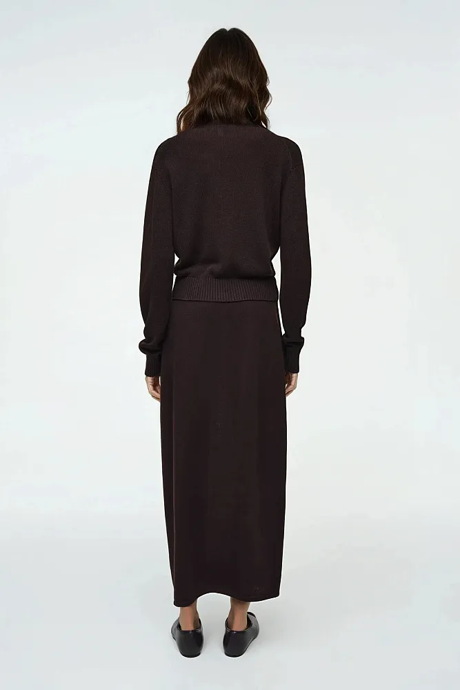 Вязаный льняной кардиган COS