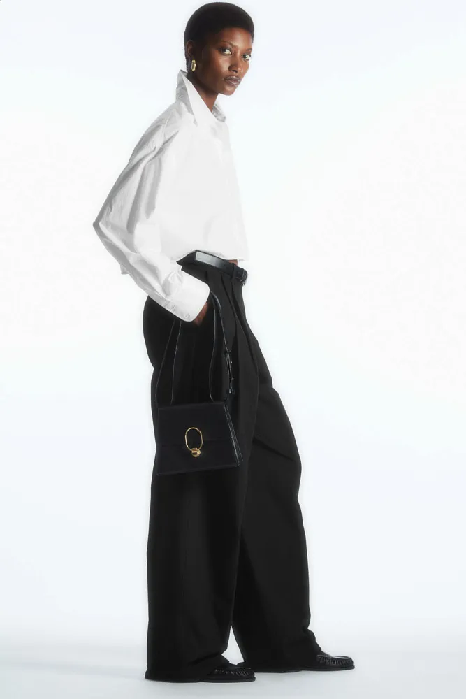 Широкие брюки свободного кроя COS