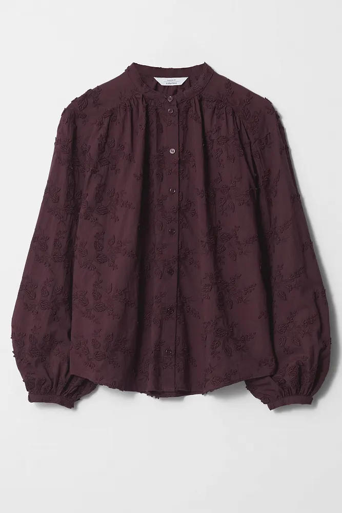 Объемная блуза с цветочной аппликацией & OTHER STORIES