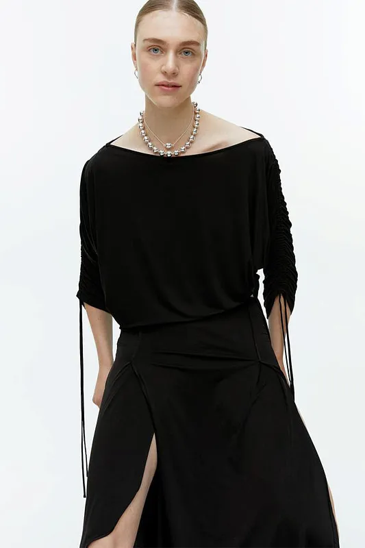 Асимметричная юбка миди ARKET Асимметричная юбка миди ARKET