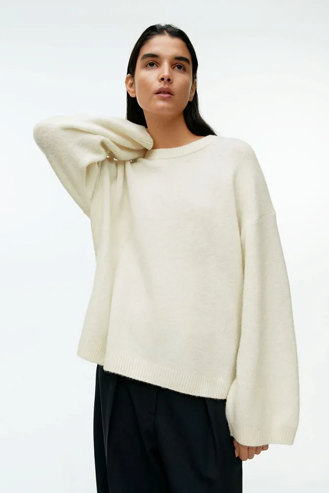 Джемпер из шерсти альпаки ARKET