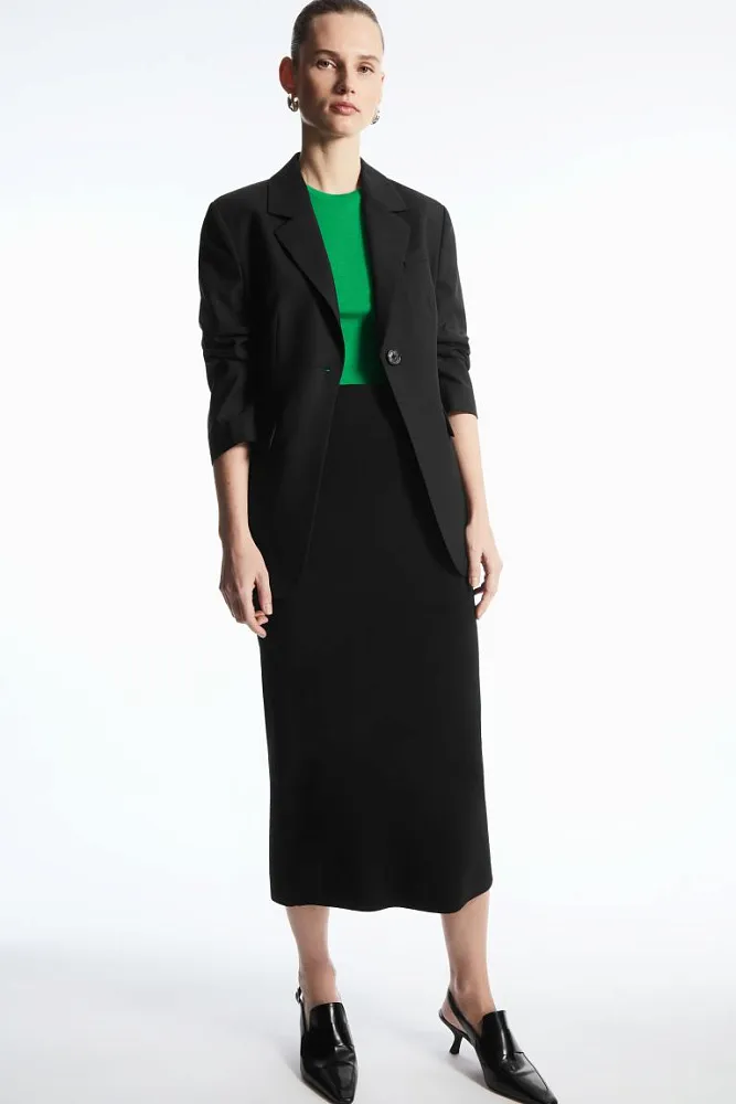 Футболка из тонкой шерсти мериноса COS