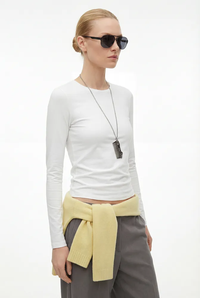 Базовый лонгслив ZARA