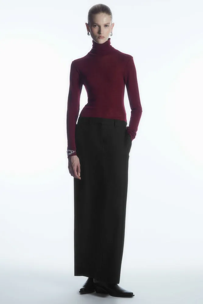 Водолазка из шерсти мериноса COS