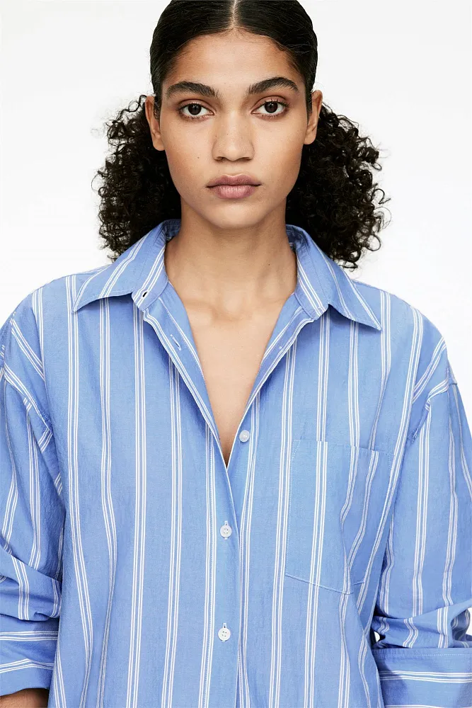 Платье-рубашка из хлопка ARKET