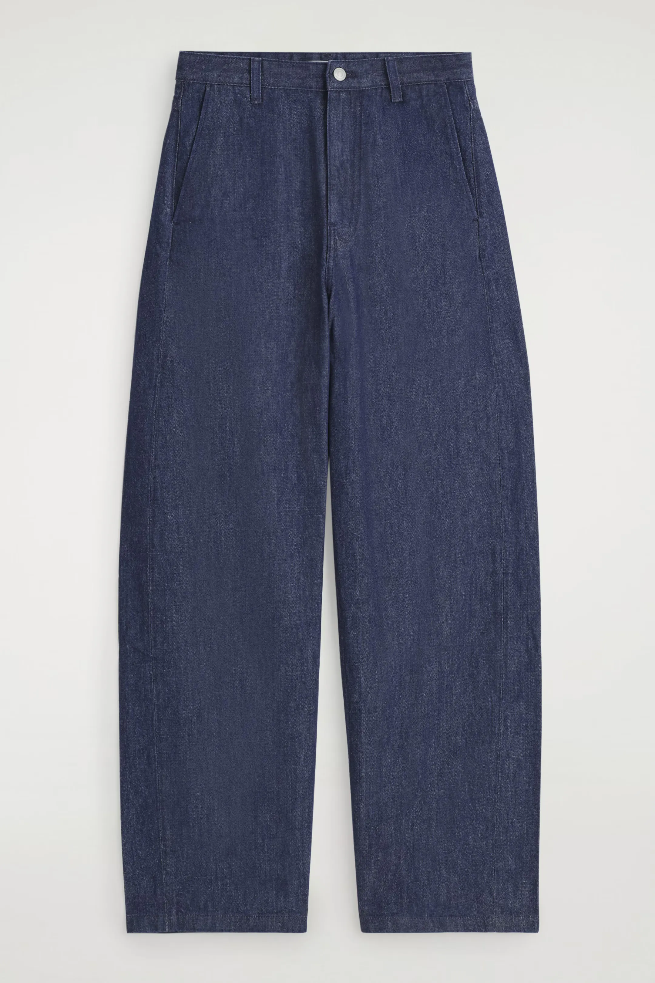 Широкие джинсовые брюки