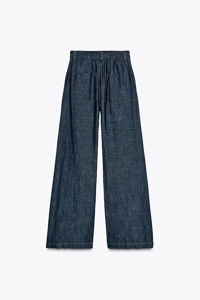 Широкие брюки ZARA