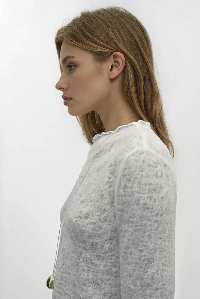 Ожерелье-цепочка с подвеской "Шар" асимметричной формы MASSIMO DUTTI