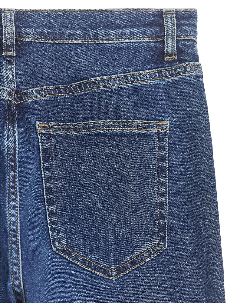 Джинсы Poppy с высокой посадкой ARKET