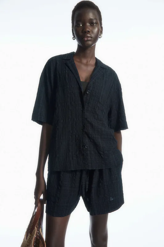 Рубашка из крепа COS  