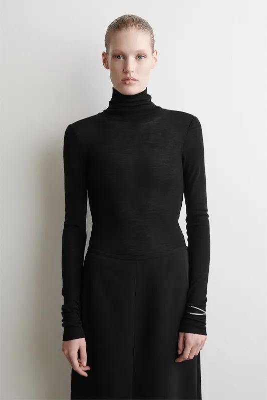 Водолазка из шерсти мериноса COS Водолазка из шерсти мериноса COS