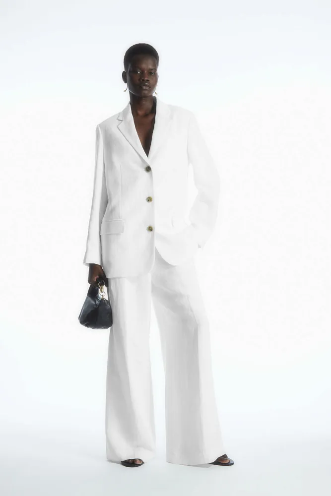 Свободный пиджак из льна COS