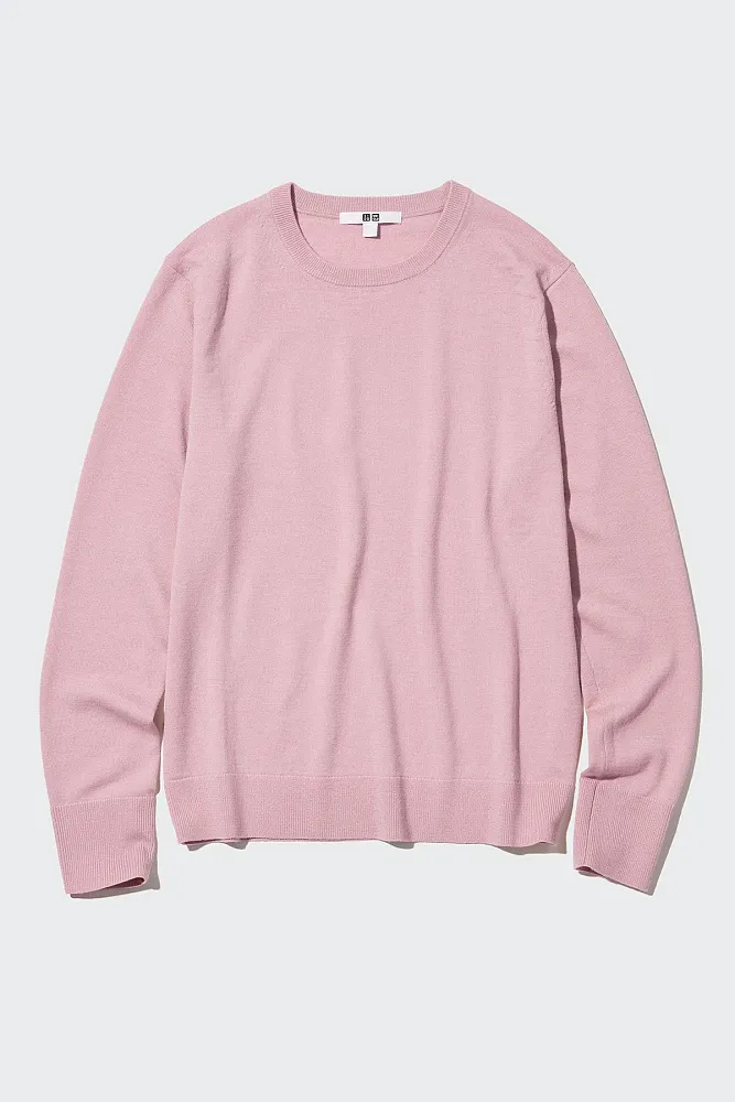 Джемпер из тонкой шерсти мериноса UNIQLO