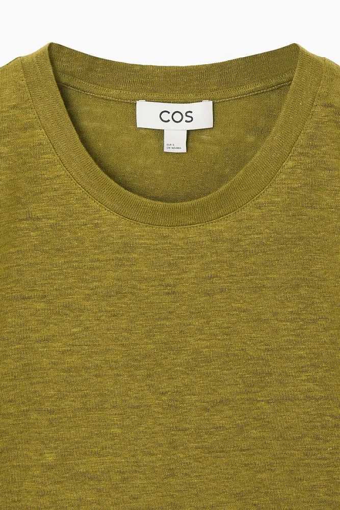 Льняная футболка COS